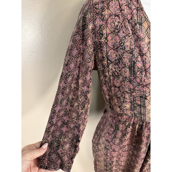 Peruvian Connection Dress XS Modal Pima Cotton Multicolor - Picture 2 of 5